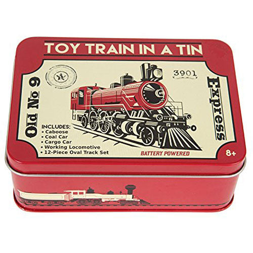 Toy Train in a Tin