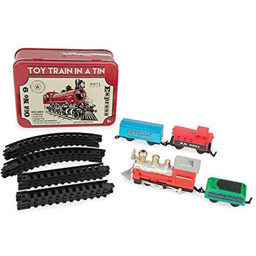 Toy Train in a Tin