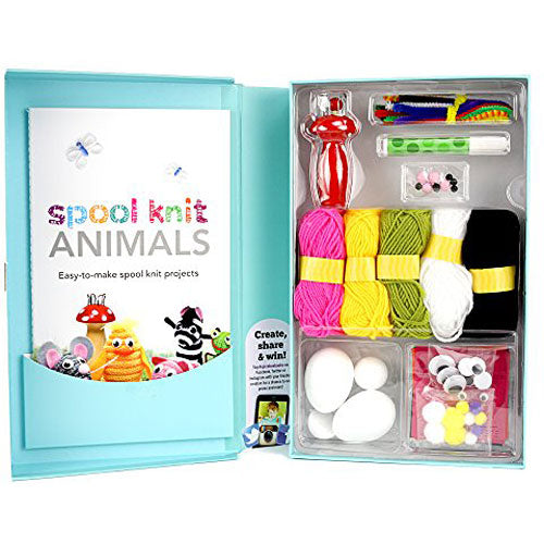 Spicebox Spool Knit Animals Toy