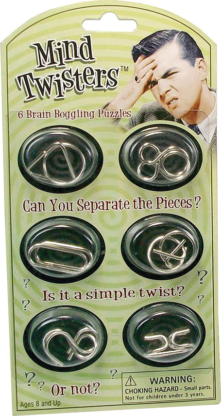 Mind Twisters Metal Link Puzzles