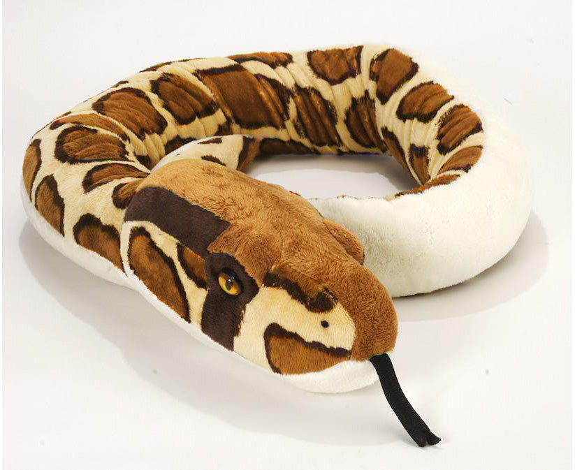 Wild Republic Stuffed Animal Snake Burmese Python 54 Inch Class