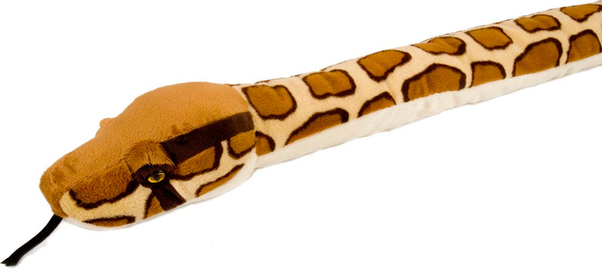 Wild Republic Stuffed Animal Snake Burmese Python 54 Inch Class