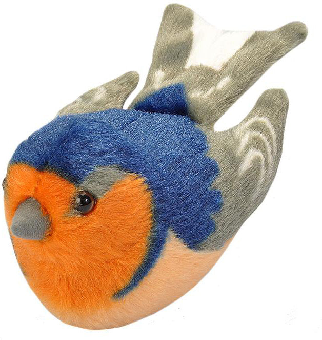Audubon II Barn Swallow Stuffed Animal with Sound - 5"