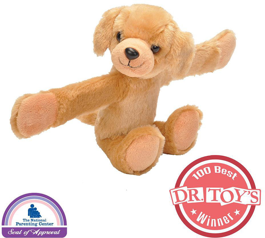 Huggers Yellow Labrador Stuffed Animal - 8"