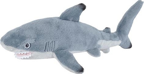 Black Tipped Shark Stuffed Animal - 8"