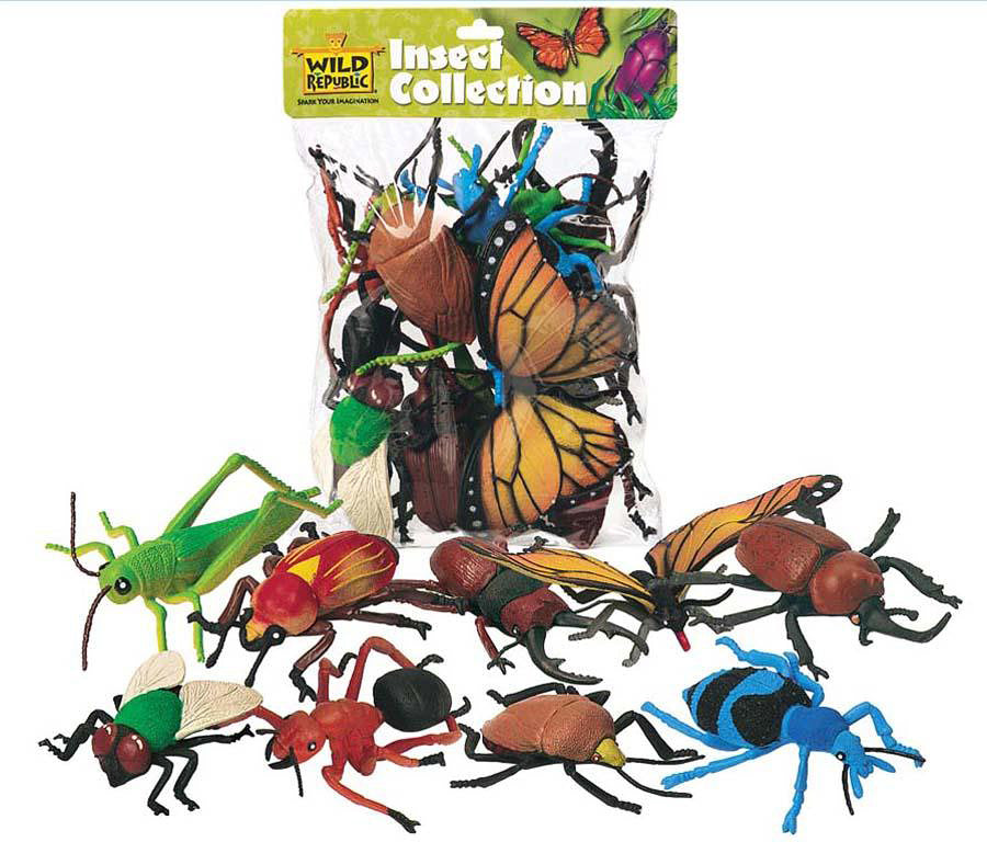 Polybag of Insect and Arachnid Figurines