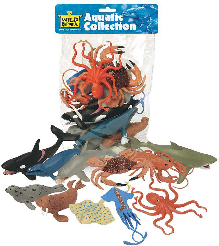 Polybag of Aquatic Figurines