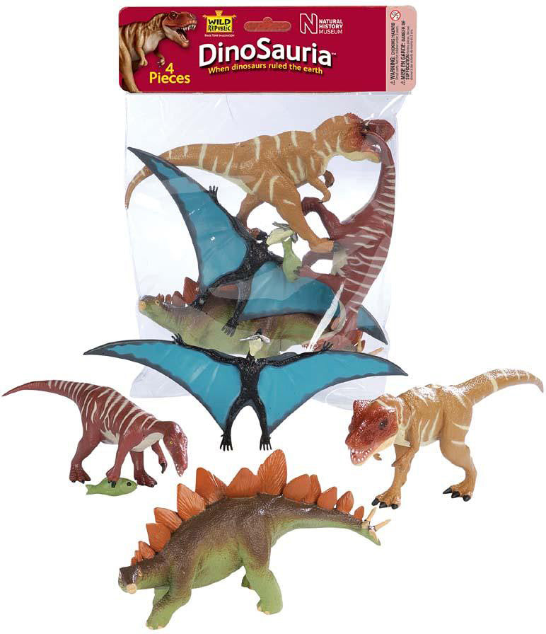 Polybag of Dinosaur Figurines