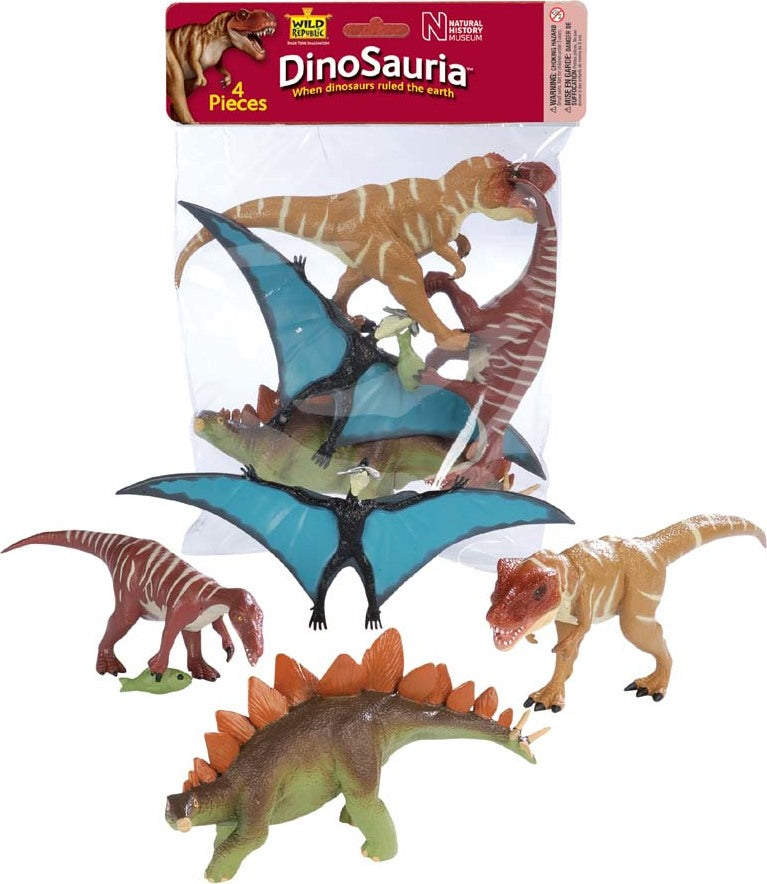 Polybag of Dinosaur Figurines