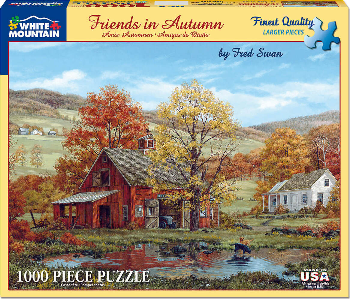 Friends in Autumn 1000pc Puzzle