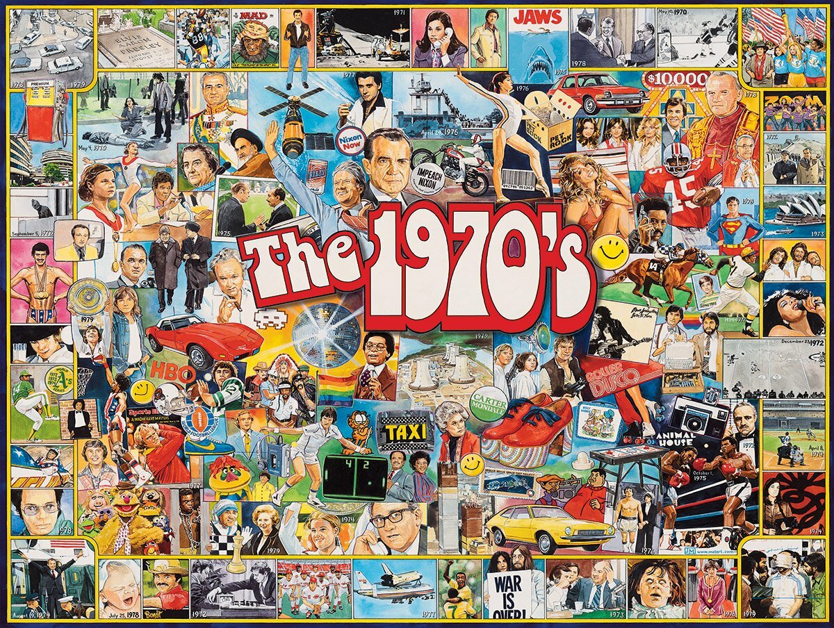 The 1970's Puzzle 1000pcs