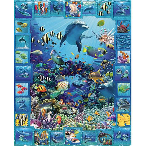 Dolphin Kingdom Puzzle 1000pcs