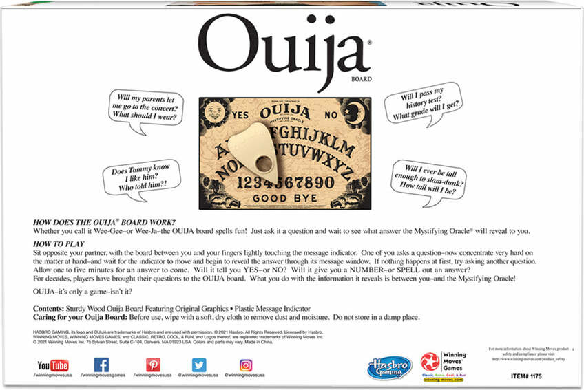 Classic Ouija Board Game