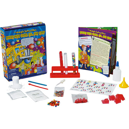 Diving Into Slime, Gel, and Goop (Magic School Bus)