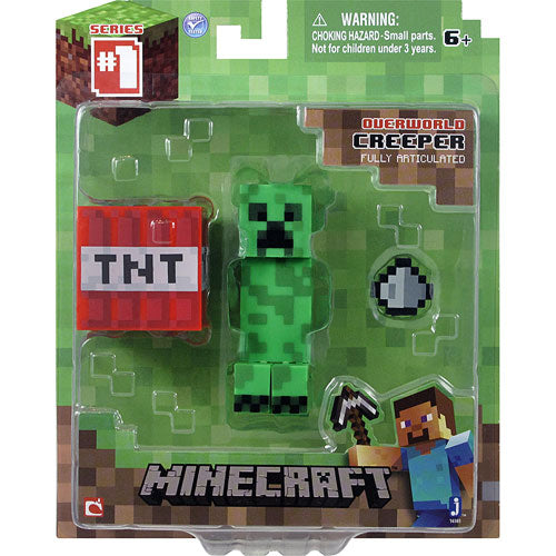 Minecraft 3" Core Creeper With Accessory