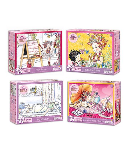 Fancy Nancy Glitter Puzzle Assortment (4)