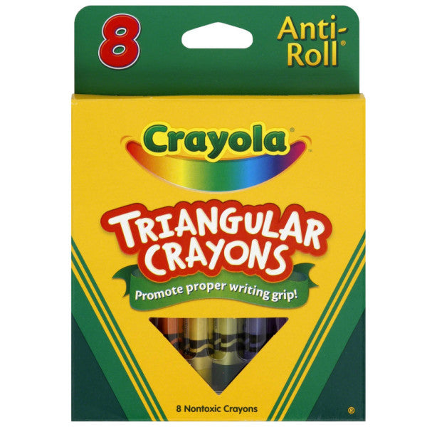 Crayons, Triangular Crayons 8ct (24)