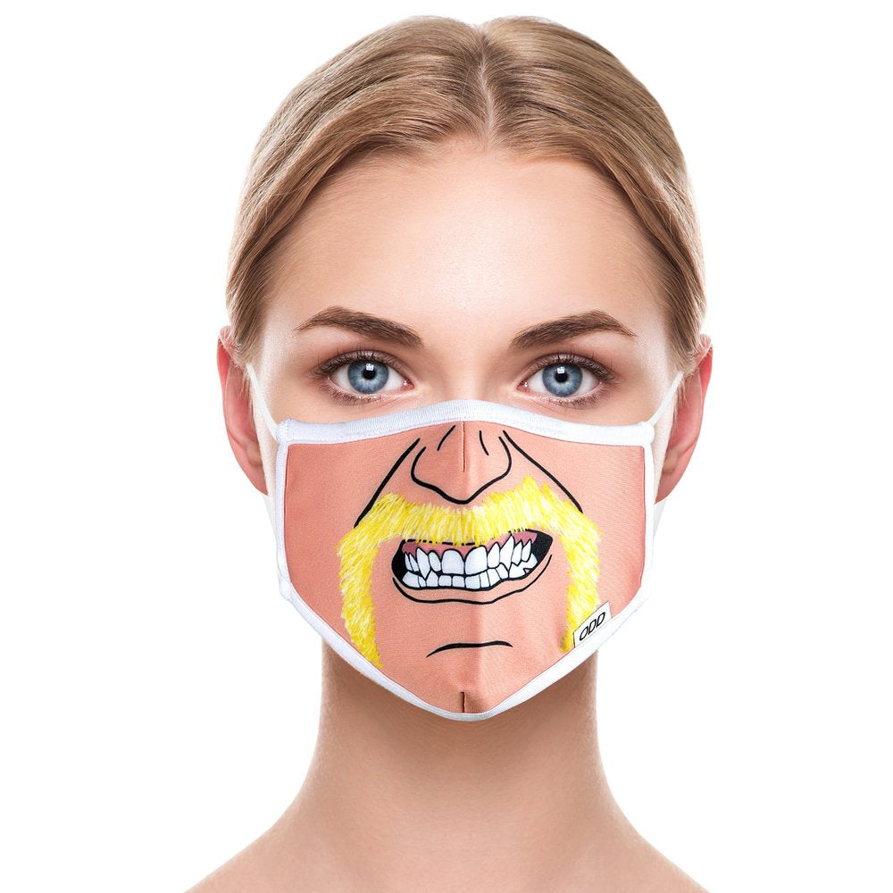 Adult Face Mask - Hulk Hogan