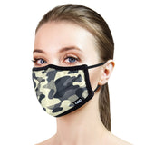 Adult Face Mask - Jungle Camo