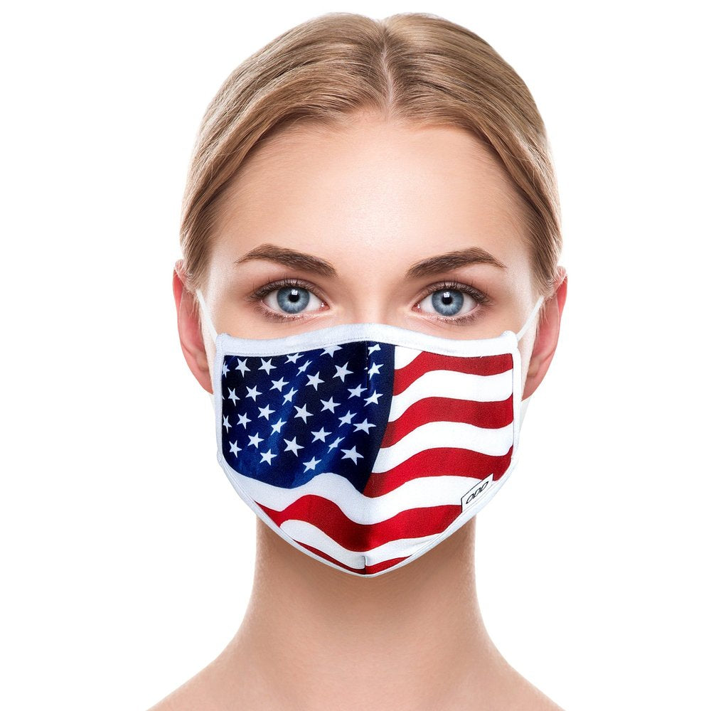 Adult Face Mask - USA Flag