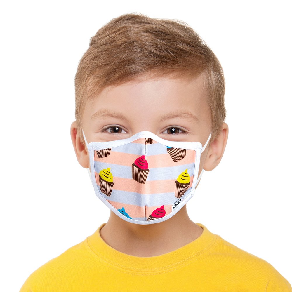 Youth Face Mask - Cupcakes