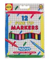 Washable Fine Tip Markers (12)