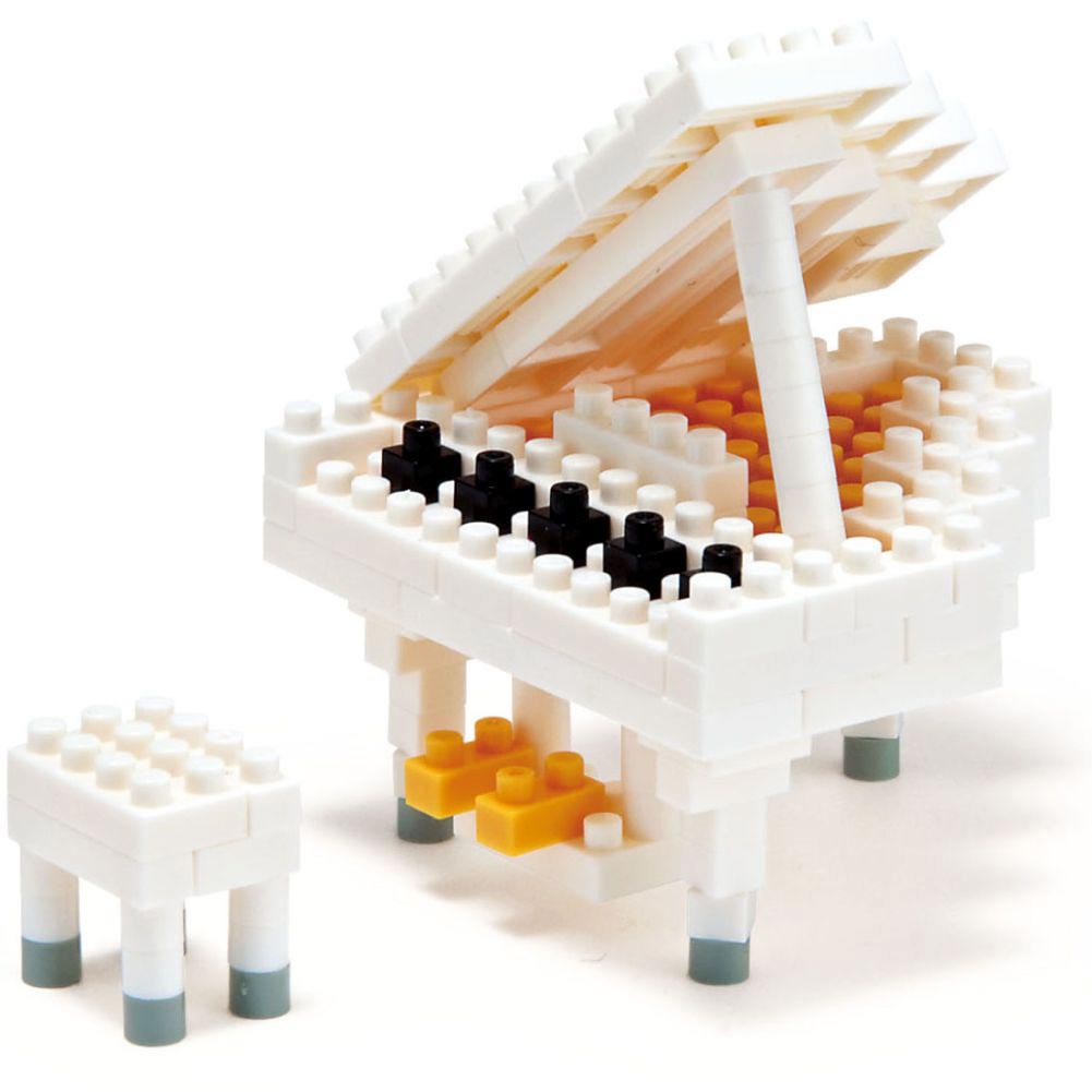Nanoblock - White Grand Piano