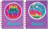 Hamsa Magic Sequin Journal