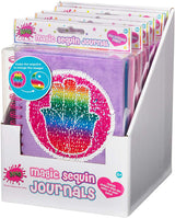 Hamsa Magic Sequin Journal