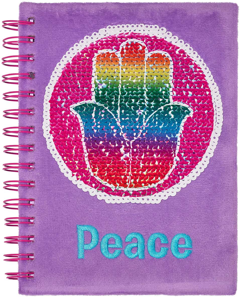 Hamsa Magic Sequin Journal