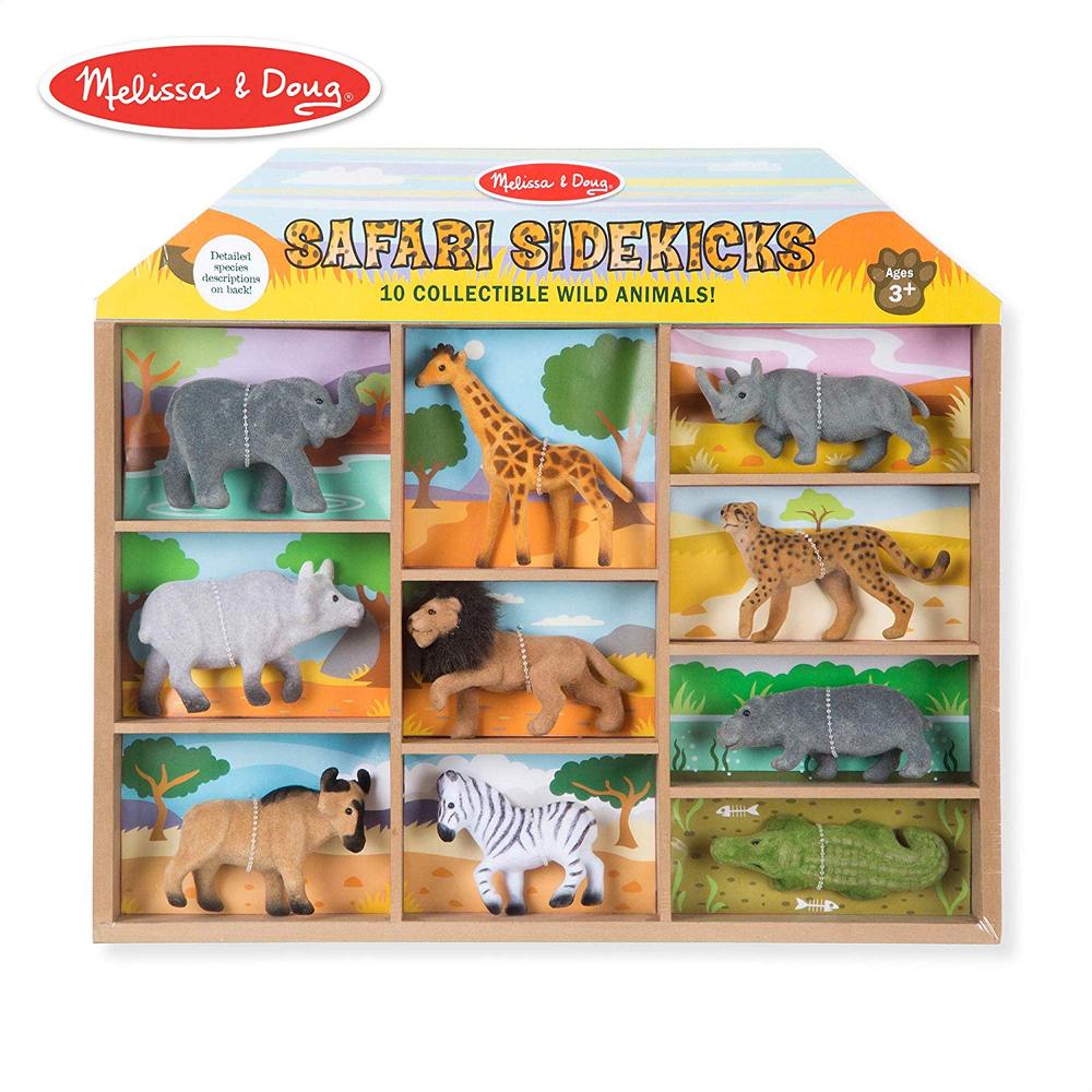 Safari Sidekicks - 10 Collectible Wild Animals