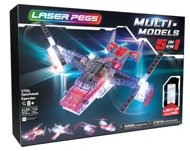 Laser Pegs Sparhawk 5 in 1