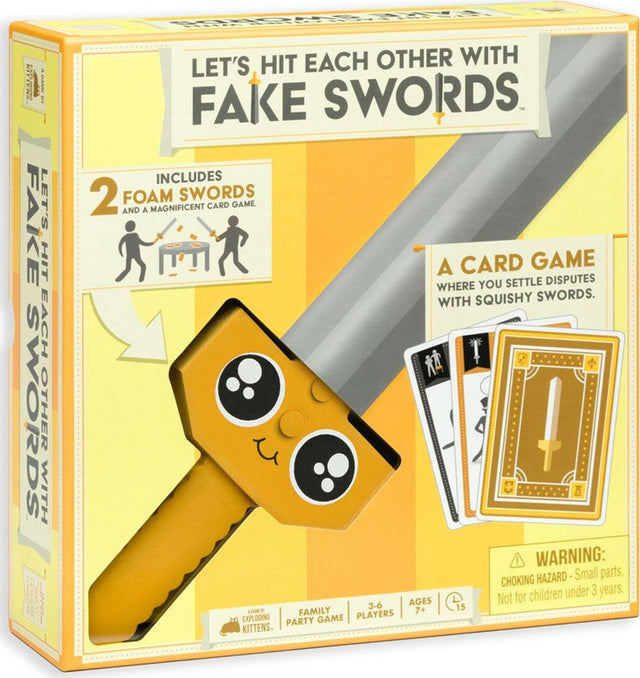 Let's Hit Each Other with Fake Swords