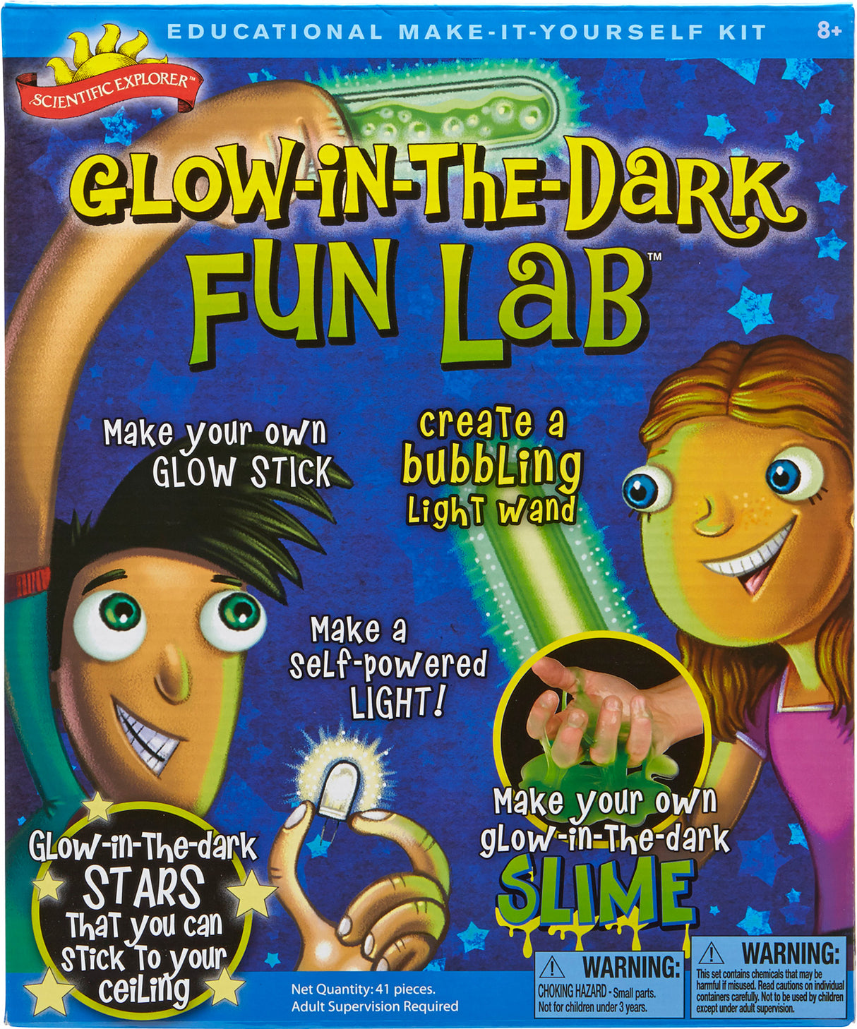Scientific Explorer Glow in the Dark Fun Lab