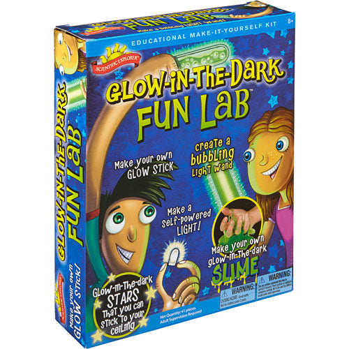 Scientific Explorer Glow in the Dark Fun Lab