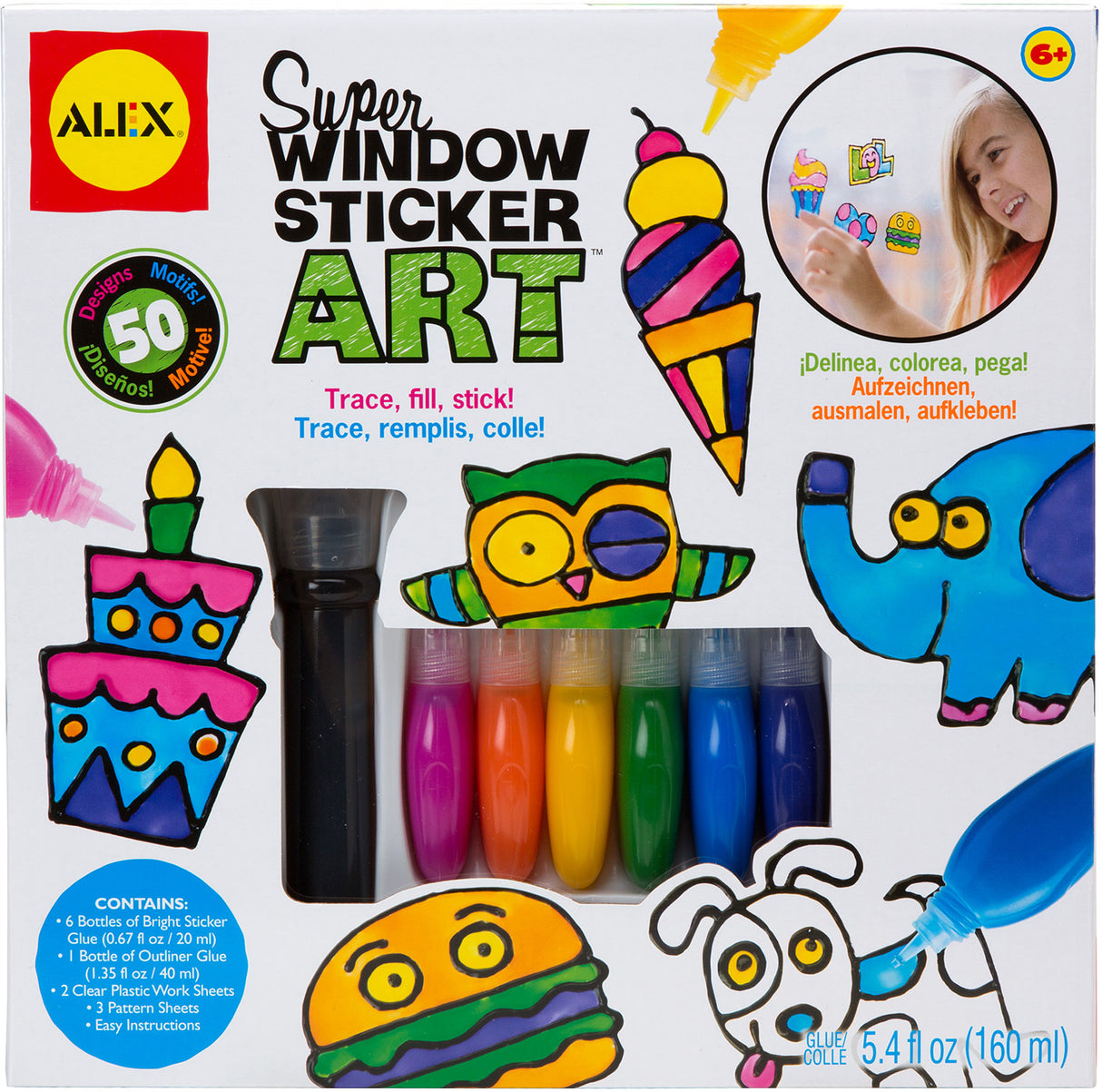 ALEX Toys Craft Super Window Sticker Art