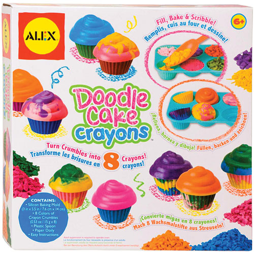 Doodle Cake Crayons