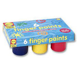 Washable Finger Paints 6ct