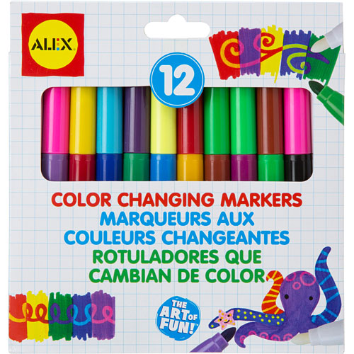 COLOR CHANGING MARKERS (12)