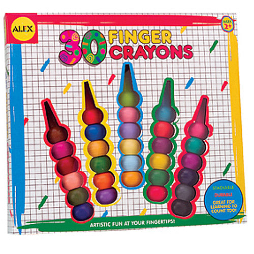 30 Finger Crayons