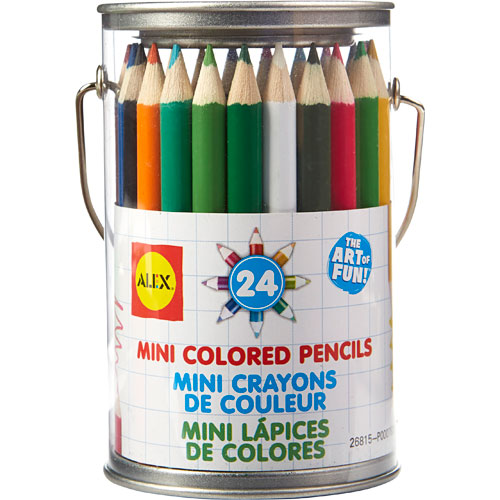 ALEX Toys Artist Studio 24 Mini Colored Pencils