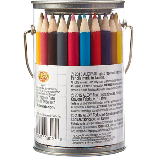 ALEX Toys Artist Studio 24 Mini Colored Pencils