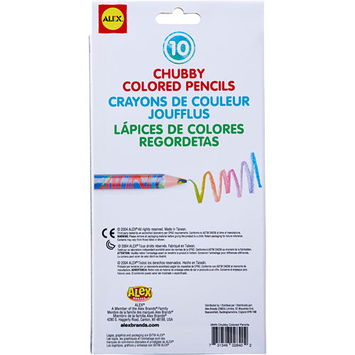 Chubby Colored Pencil Set (10)
