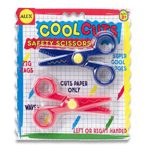 Zig Zag and Waves Safety Scissors Set