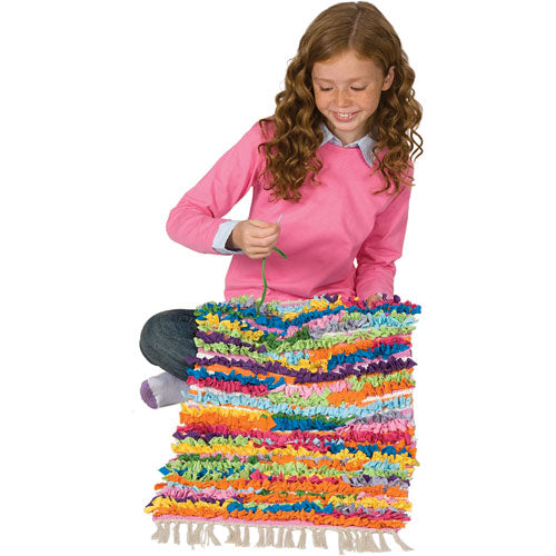 MAKE A RUFFLE RUG