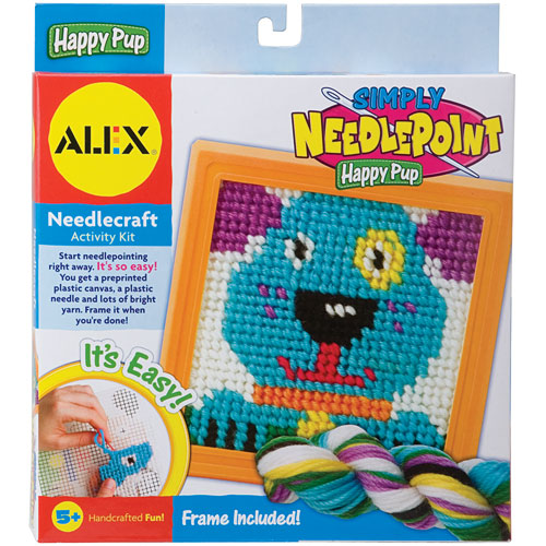 SIMPLY NEEDLEPOINT- HAPPY PUP