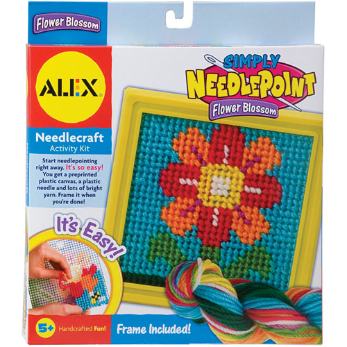 Simply Needlepoint Flower