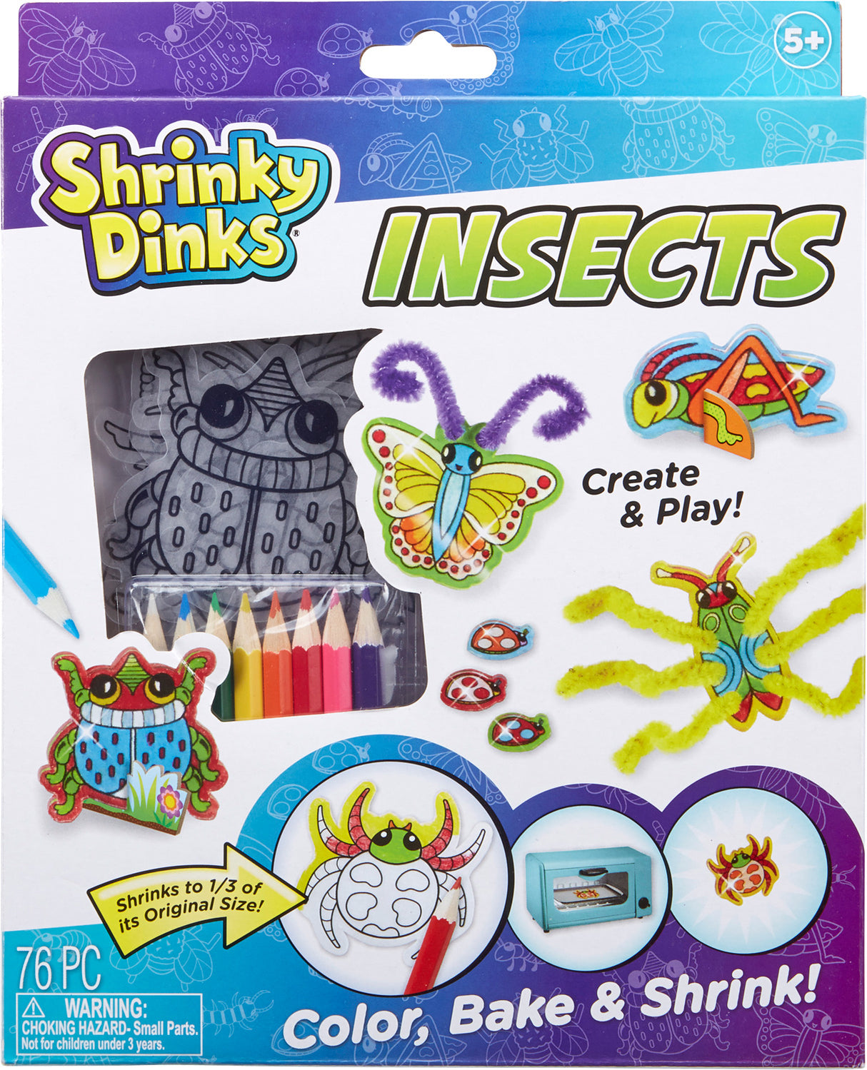 Shrinky Dinks Insects