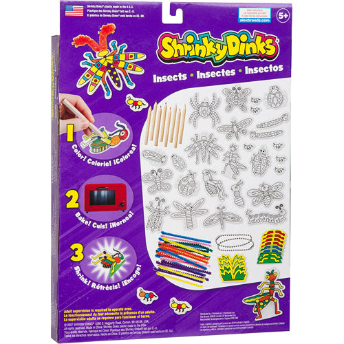 Shrinky Dinks Insects