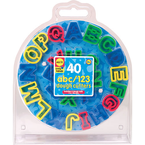 40 ABC/123 Dough Cutters